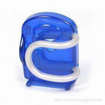 Transparent Mobile Phone Holder in Blue Color with Fashionable Design